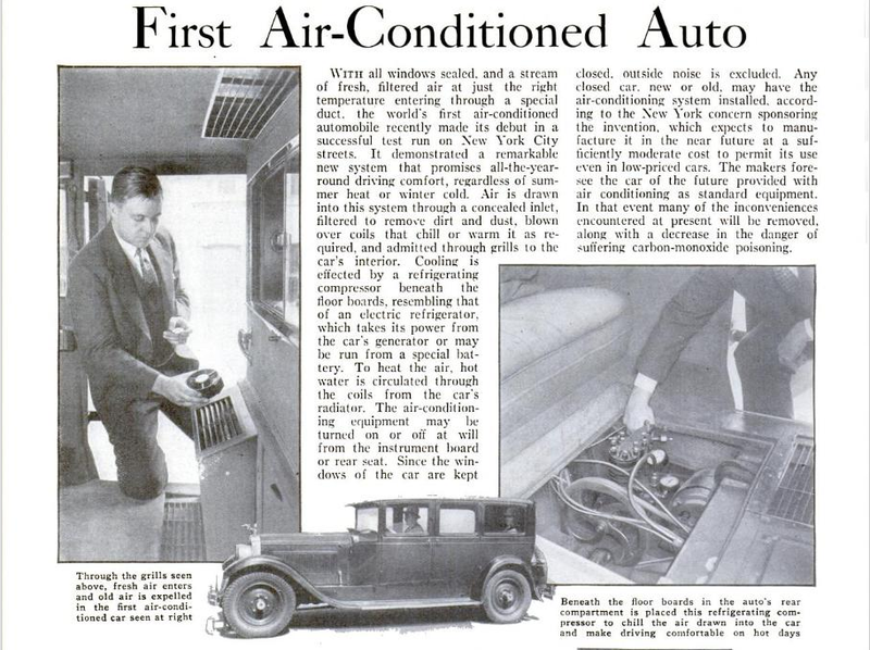 Illustration for article titled In-Car Air Conditioning Turns 80 This Month And I'm So Glad It Exists
